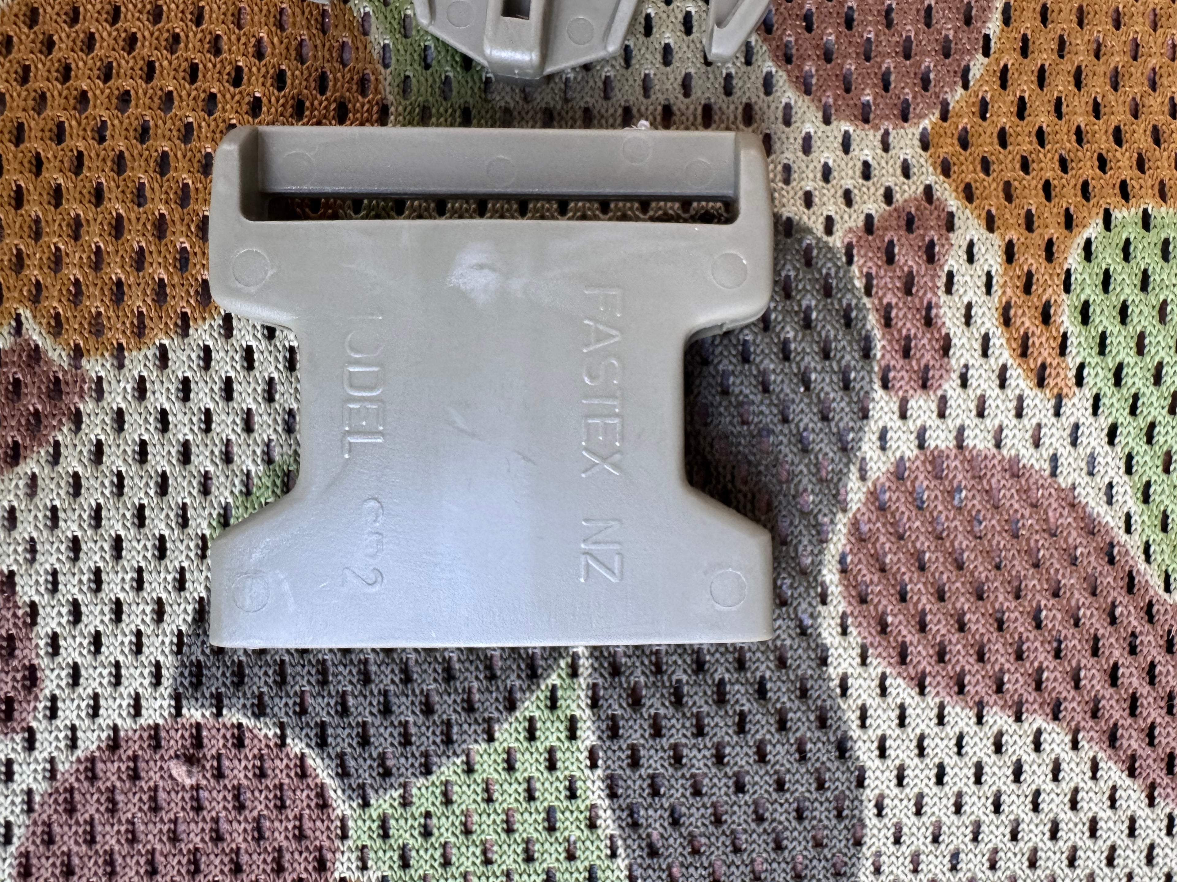 SR 50mm ITW FASTEX Khaki Side Release Buckle