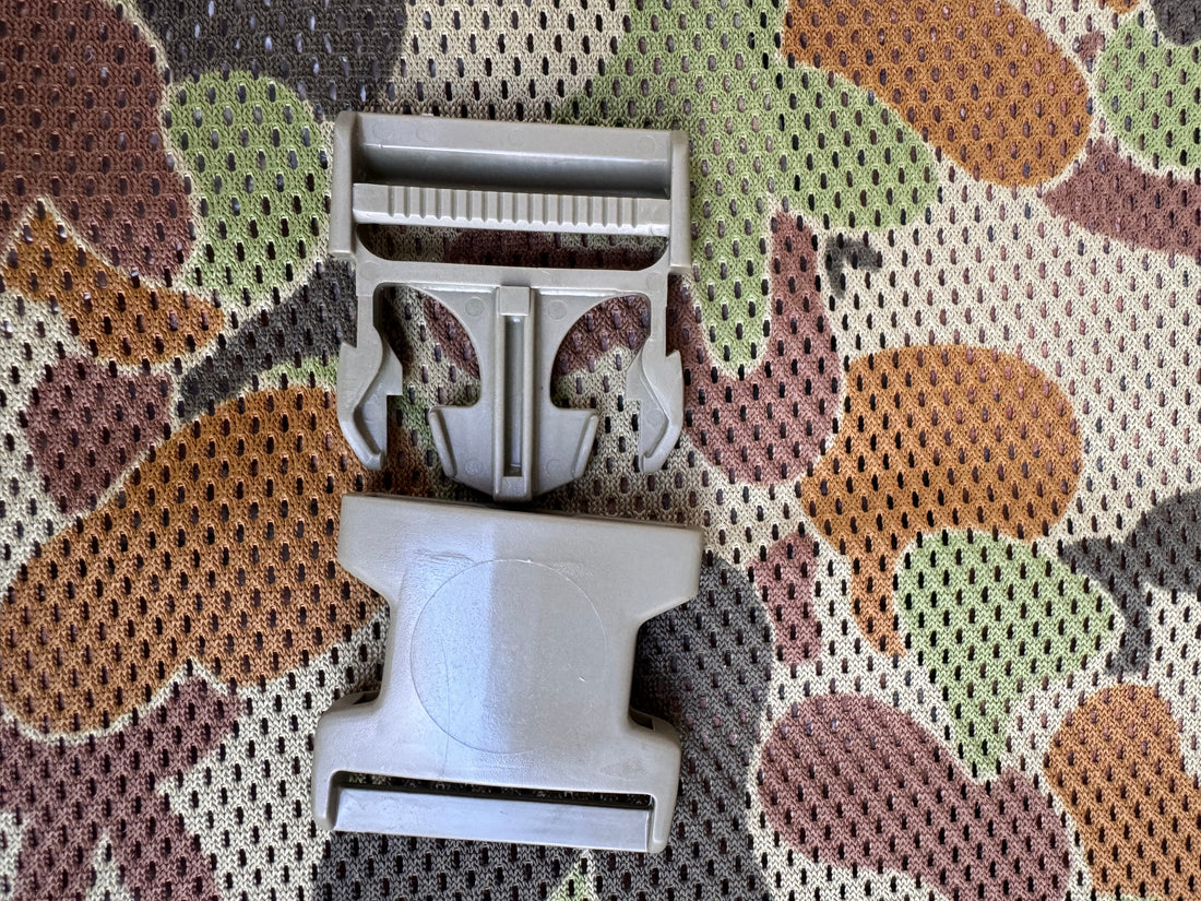 SR 50mm ITW FASTEX Khaki Side Release Buckle