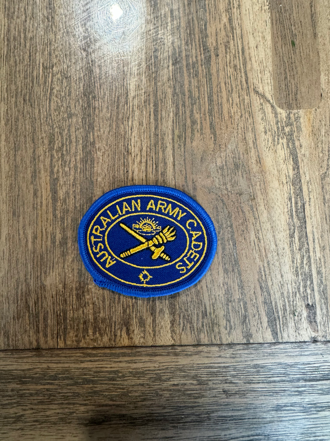 AUSTRALIAN ARMY CADETS BISCUIT BLUE