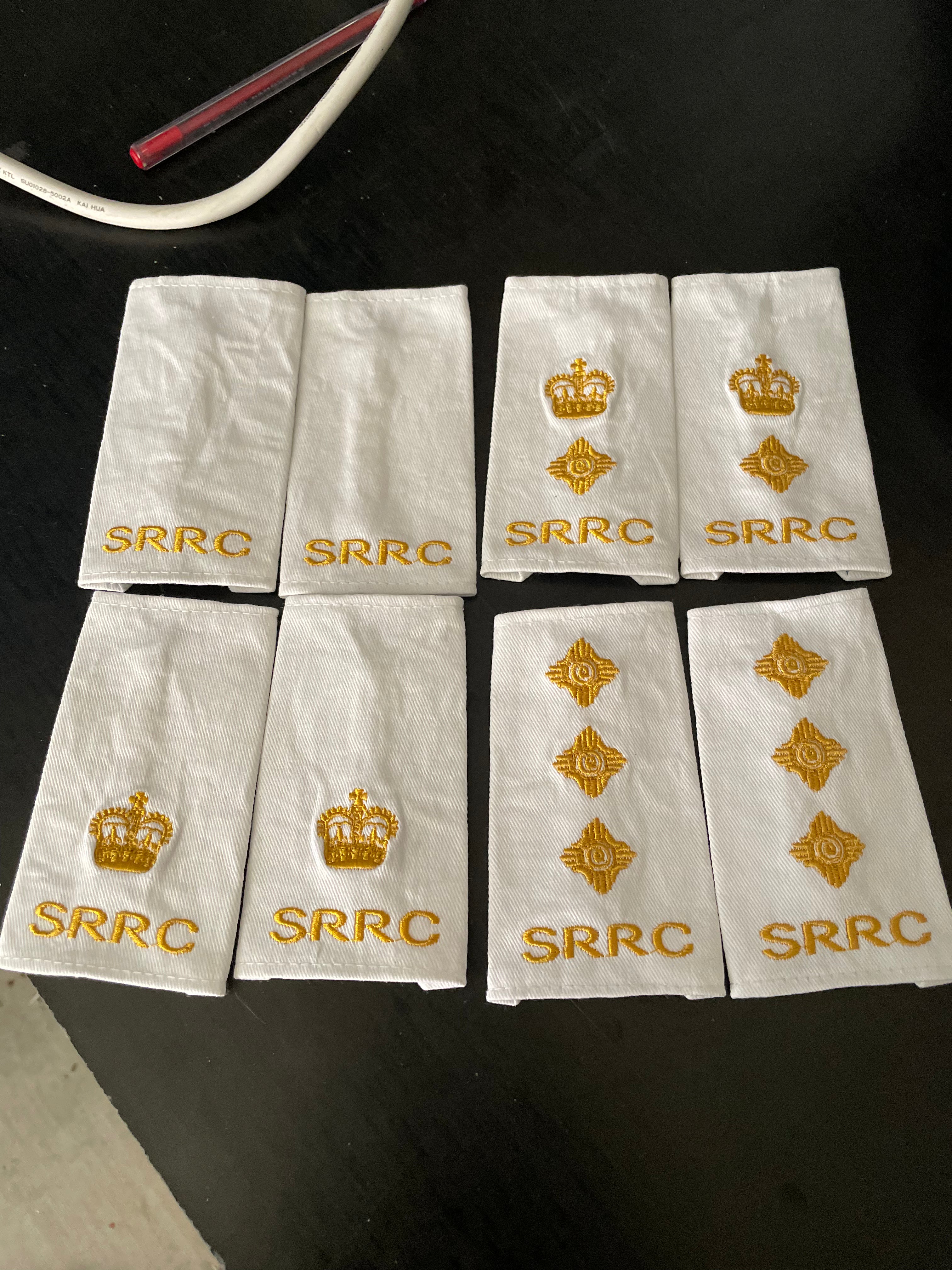 CUSTOM MADE PATCHES/ RANKS