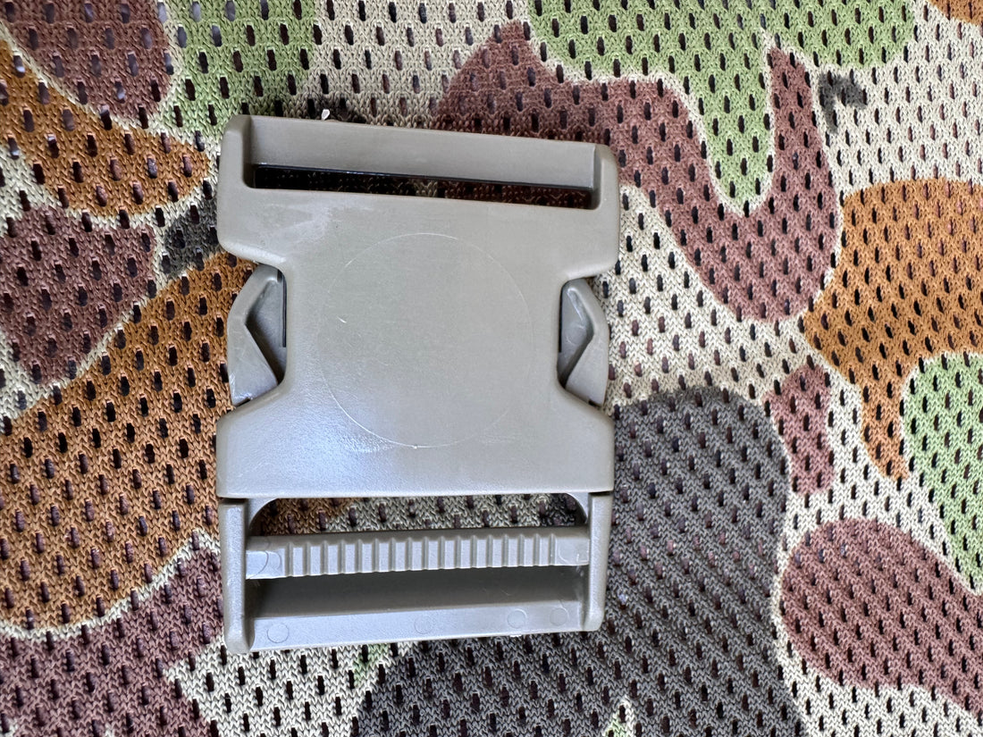 SR 50mm ITW FASTEX Khaki Side Release Buckle