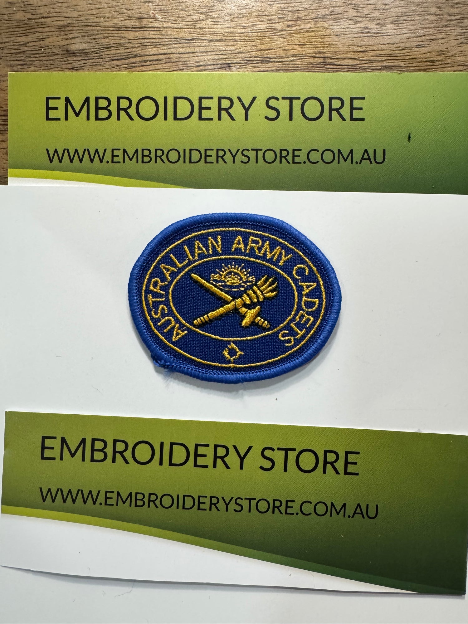 AUSTRALIAN ARMY CADETS  BISCUIT BLUE