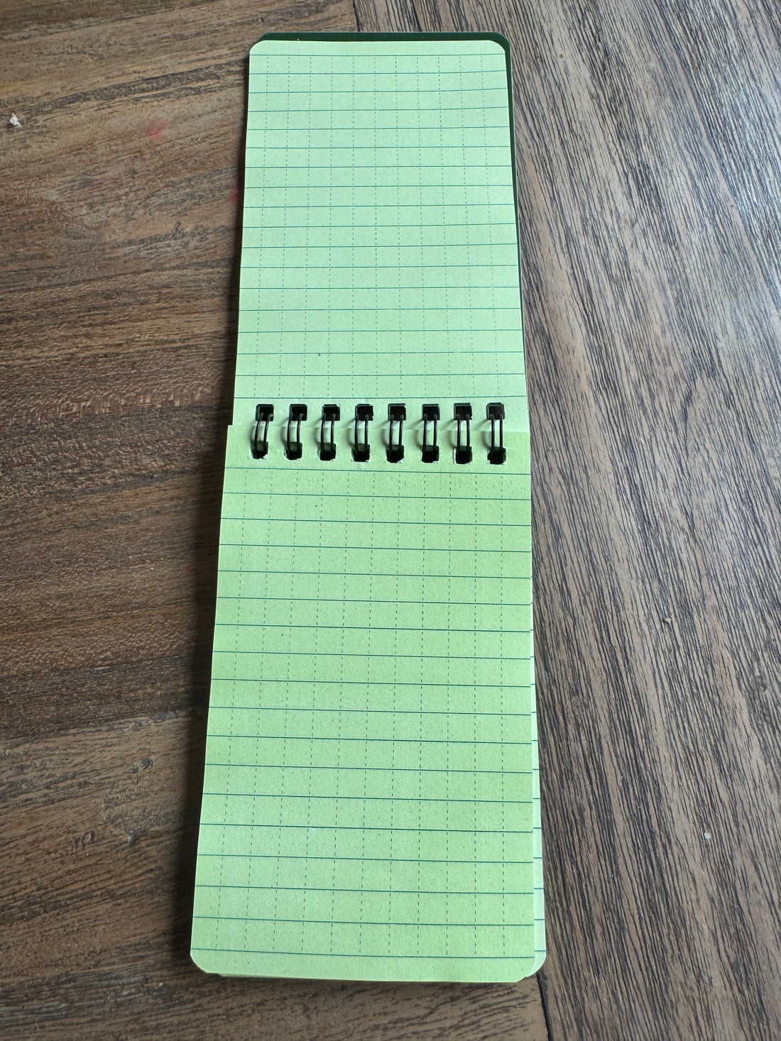 All weather Olive notebook