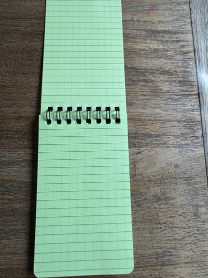 All weather  small notebook