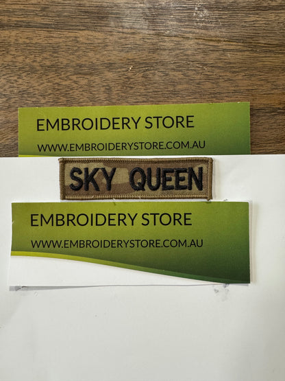 Custom made patch