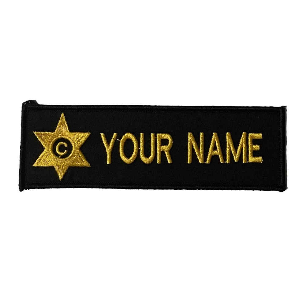 Navy Name Tag Marine Logistics Chef